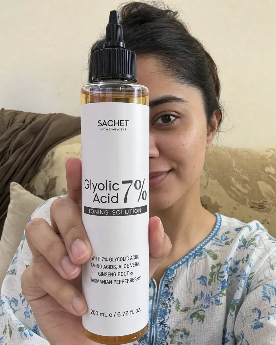 Customer review photo for Glycolic Acid 7% Toning Solution