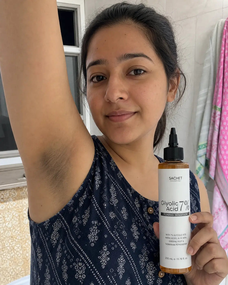 Customer review photo for Glycolic Acid 7% Toning Solution