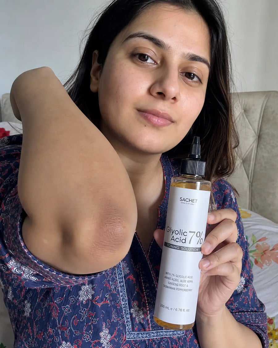 Customer review photo for Glycolic Acid 7% Toning Solution