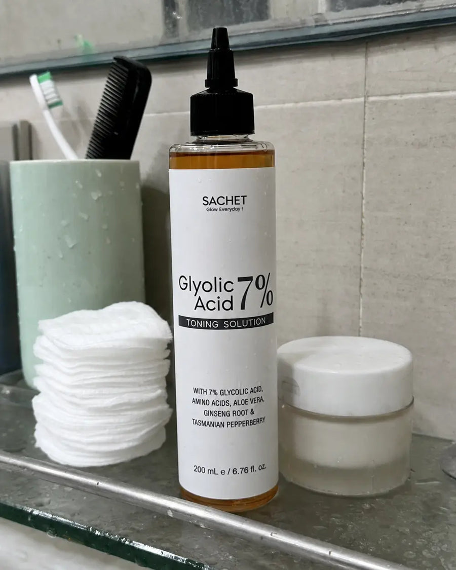 Customer review photo for Glycolic Acid 7% Toning Solution