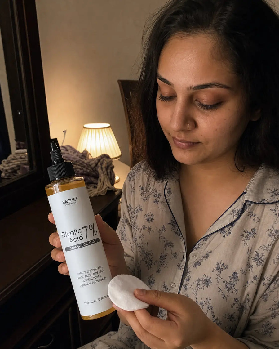 Customer review photo for Glycolic Acid 7% Toning Solution