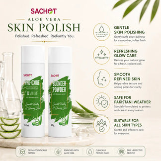 Aloe Vera Skin Polish Set | sachetcare.com