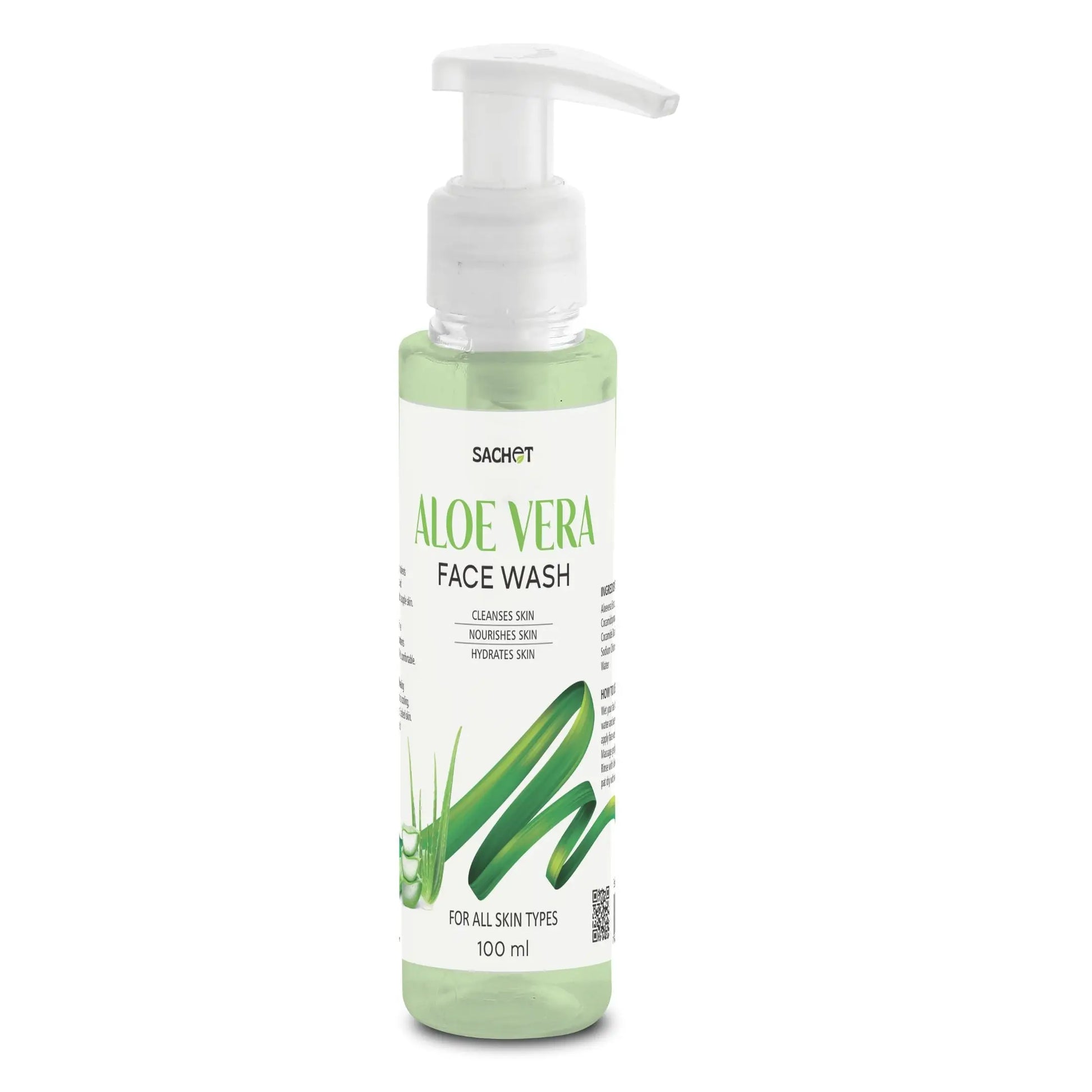 Aloe Vera Face Wash: Refreshing Cleanse for Glowing Skin | sachetcare.com