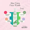 Aloe Vera Face Wash: Refreshing Cleanse for Glowing Skin | sachetcare.com