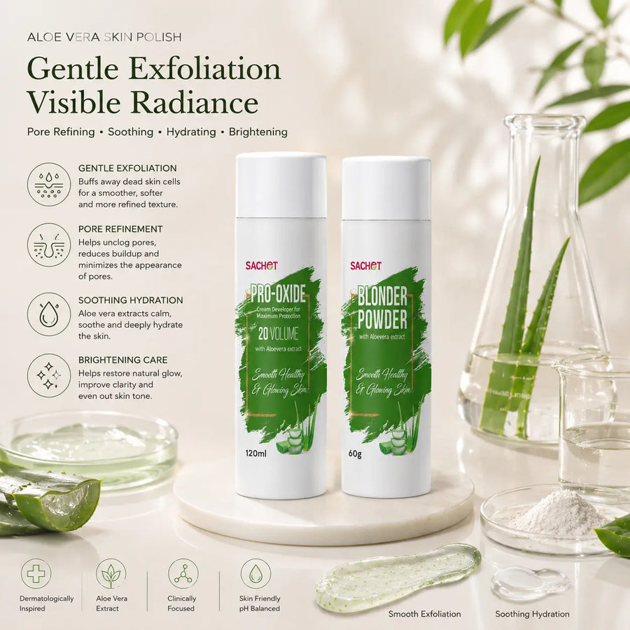 Aloe Vera Skin Polish – Gentle Exfoliating Glow | SACHET Pakistan