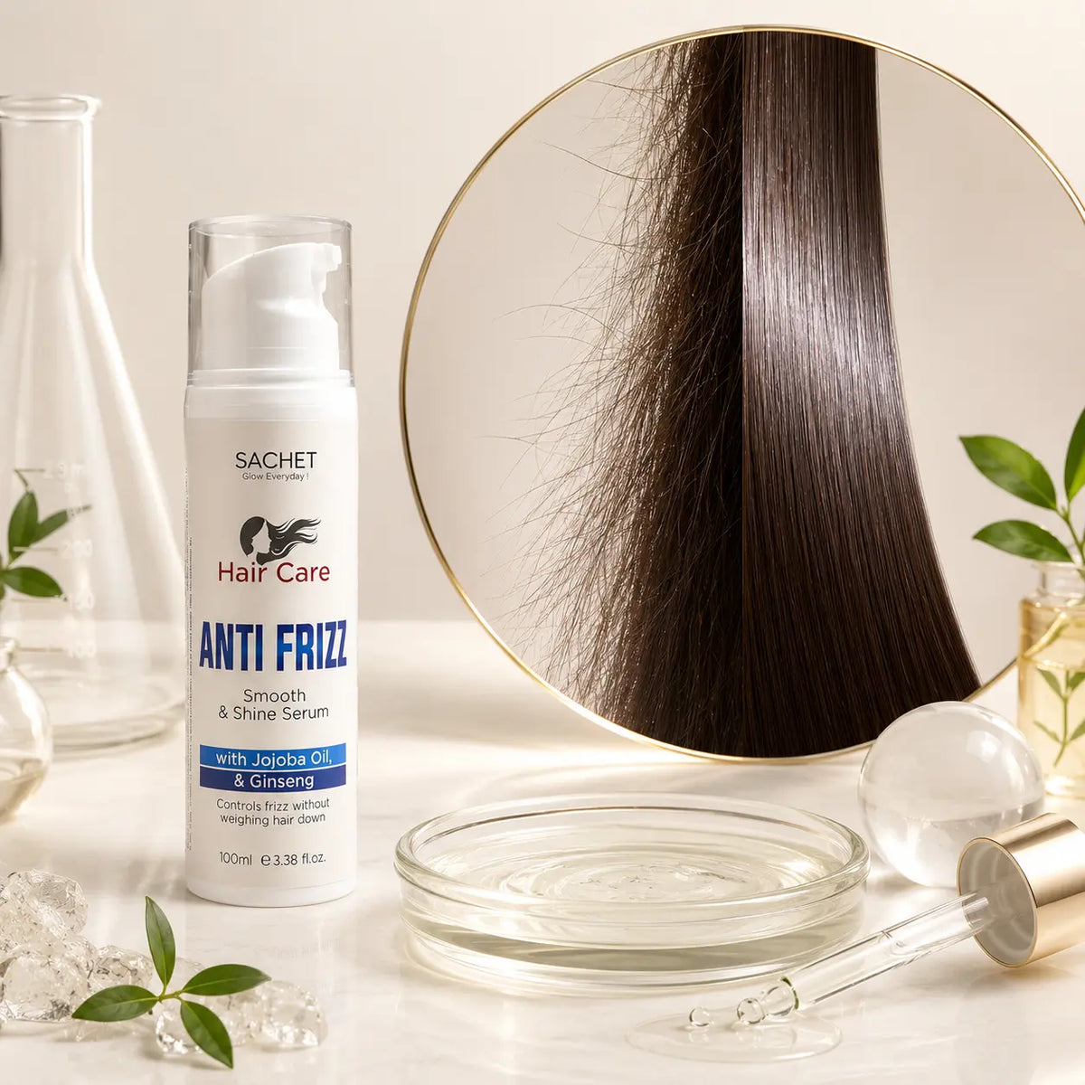 Formulated for Smoothness, Shine & Frizz Control