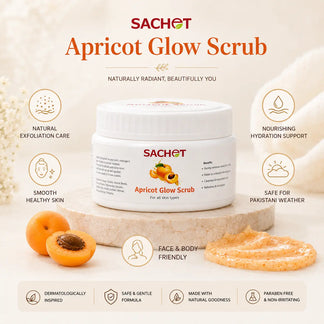 Apricot Scrub for Brightening Glow in Pakistan