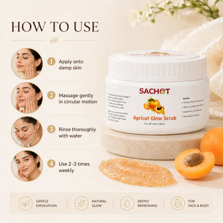 Face and Body Apricot Scrub in Pakistan