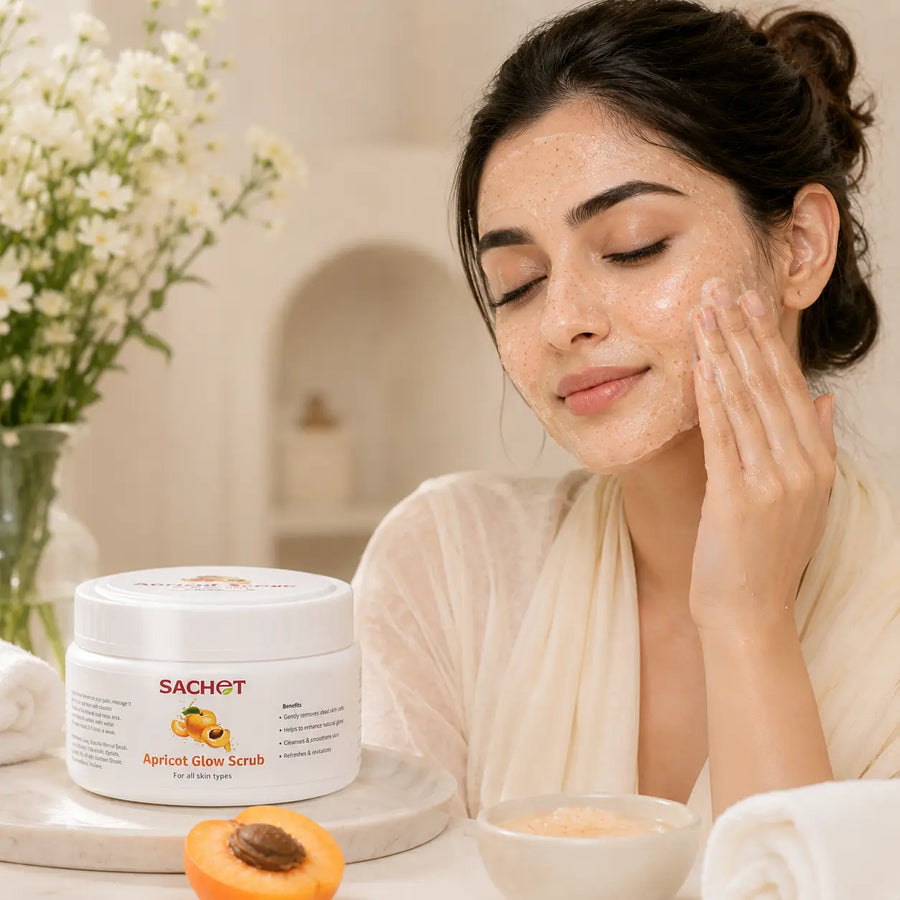 Apricot Glow Scrub – Natural Exfoliating Glow in Pakistan