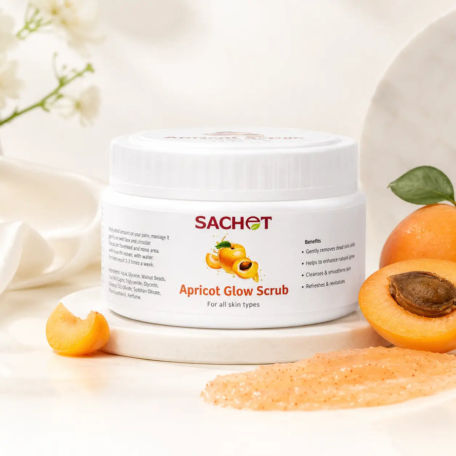 Apricot Glow Scrub – Natural Exfoliating Glow in Pakistan