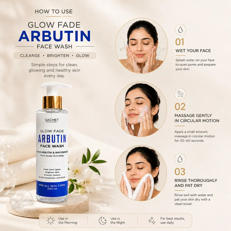 Arbutin Face Wash in Pakistan | Brightening & Dark Spot Cleanser