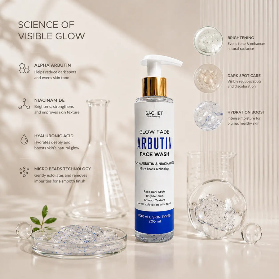 Arbutin Face Wash in Pakistan | Brightening & Dark Spot Cleanser