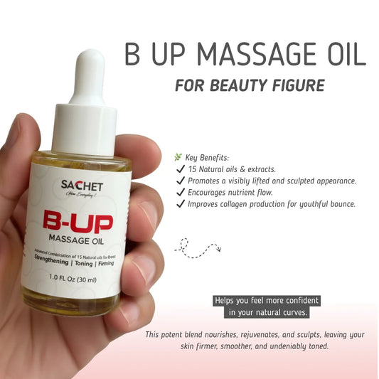 B Up Massage Oil for Beauty Figure | sachetcare.com