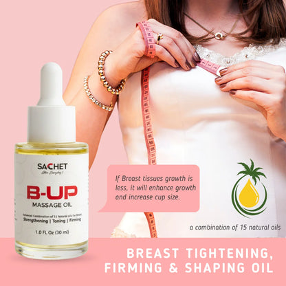 B Up Massage Oil for Beauty Figure | sachetcare.com