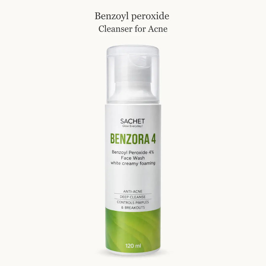 Benzora 4 Acne Face Wash