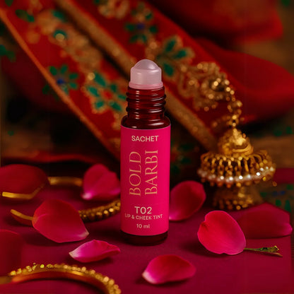 Bold Barbi Roller Lip and Cheek Tint - T02 : SACHET