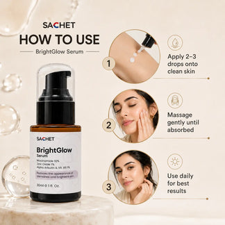 BrightGlow Serum in Pakistan – Niacinamide + Zinc for Even Skin Tone
