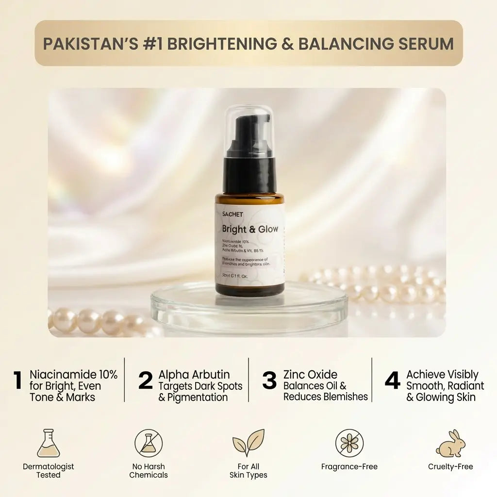 Bright and Glow Niacinamide Serum in Pakistan