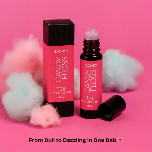 Candy Floss Roller Lip and Cheek Tint - T06 | sachetcare.com