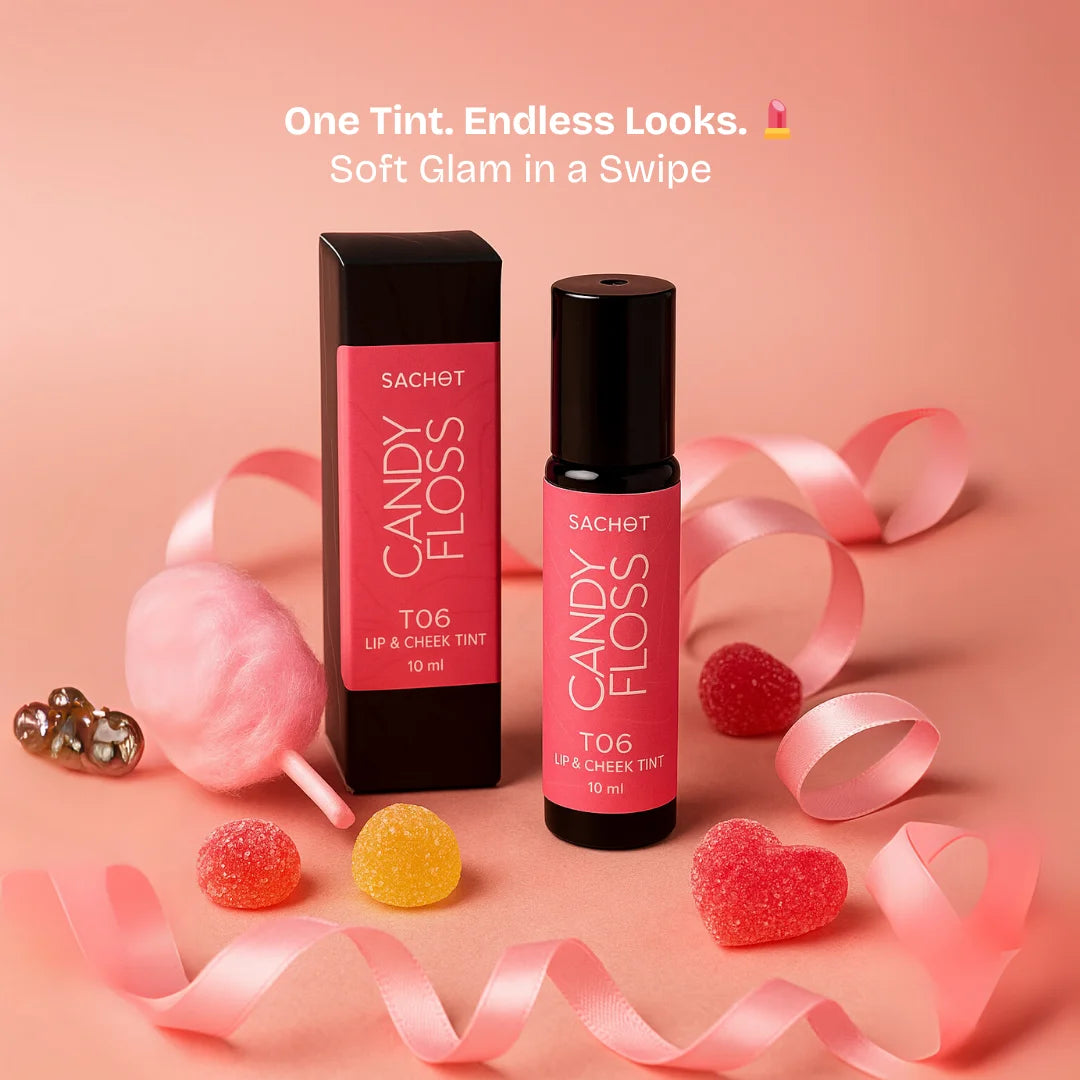 Candy Floss Roller Lip and Cheek Tint - T06 | sachetcare.com