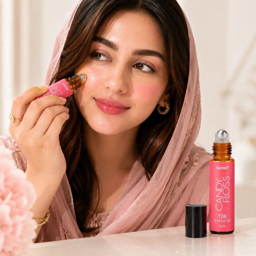 Candy Floss Roller Lip & Cheek Tint T06 | SACHET Pakistan