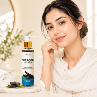 Charcoal Face Wash | sachetcare.com