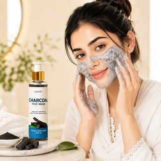 Charcoal Face Wash | sachetcare.com