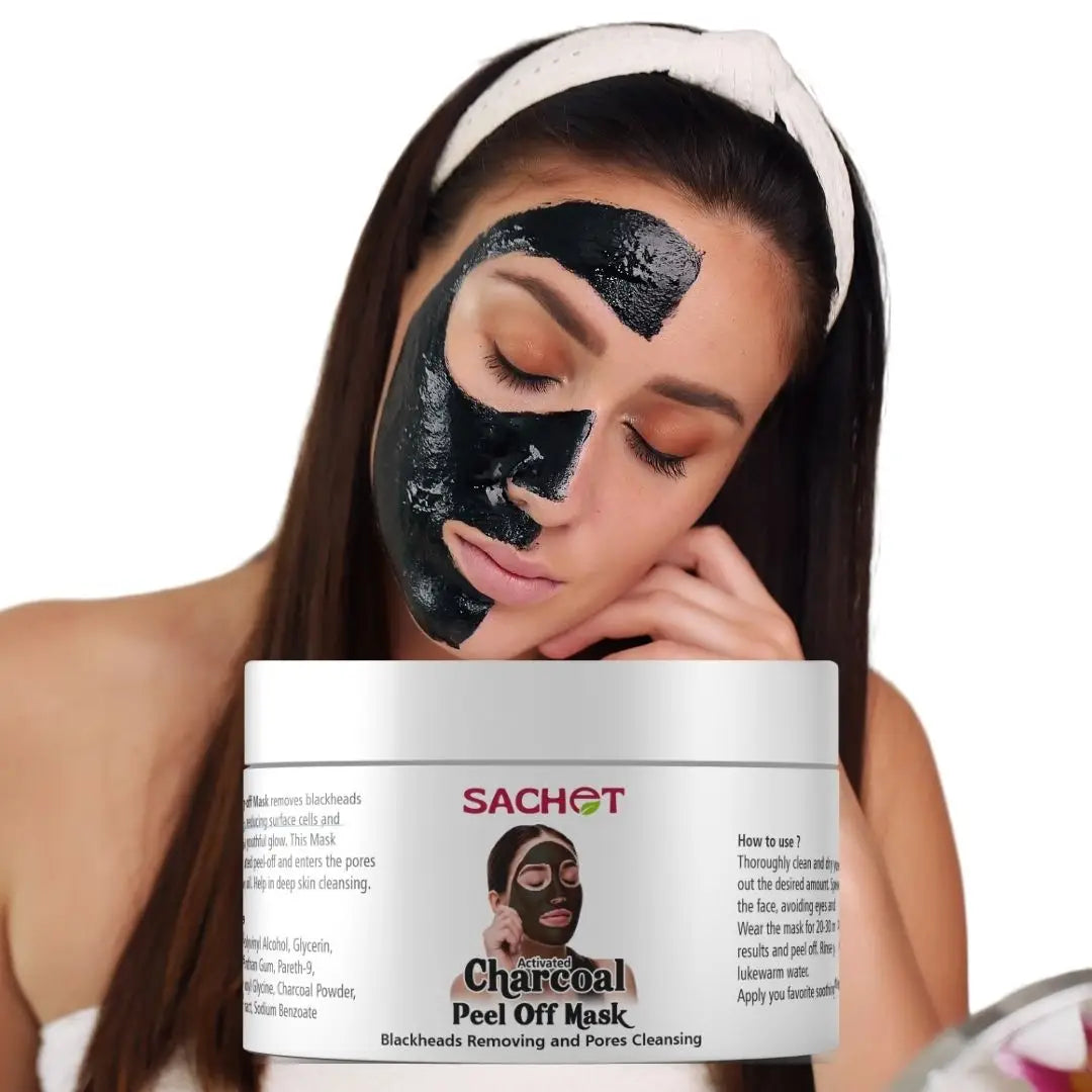 Charcoal Peel Off Mask for Blackheads & Pores in Pakistan