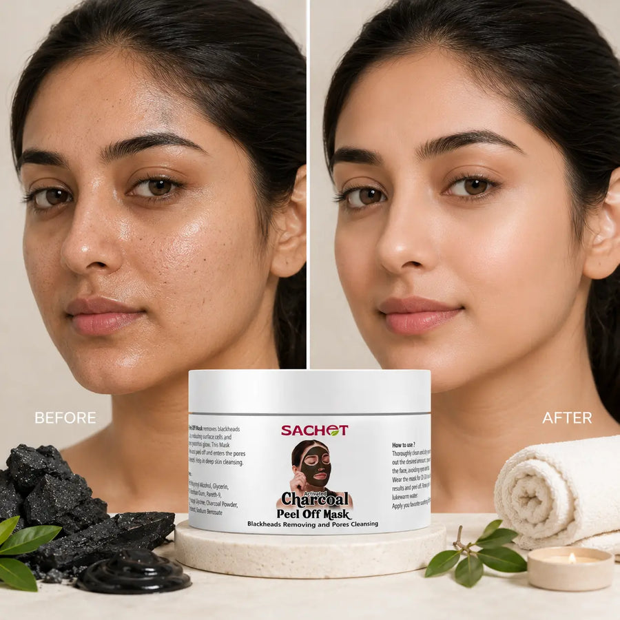 Best Charcoal Peel Off Mask in Pakistan for Blackheads & Oil Control