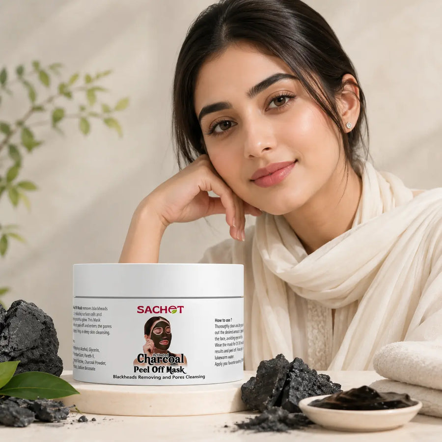 Best Charcoal Peel Off Mask in Pakistan for Blackheads & Oil Control