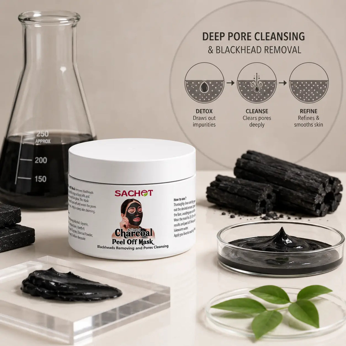 Formulated for Blackhead Removal & Deep Cleansing Care