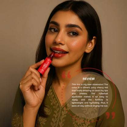 Sachet Chili Cherry Roller Lip and Cheek Tint  in Pakistan