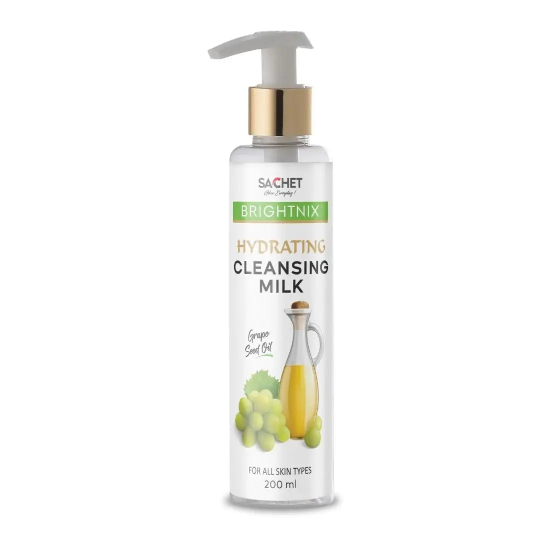 Hydrating Cleansing Milk- Gentle Facial Cleanser for All Skin Types in Pakistan | sachetcare.com