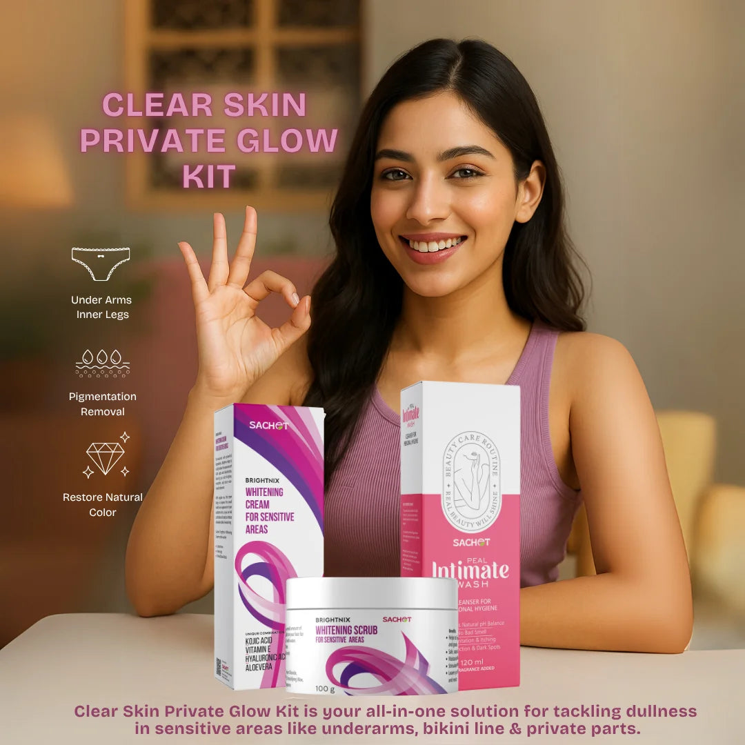 Clear Skin Private Glow Kit | sachetcare.com