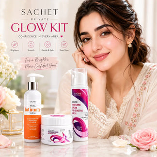 3-step routine for underarms and inner thighs – cleanse, exfoliate, brighten