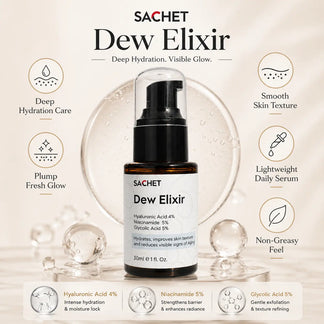 Dew Elixir Serum – Hydrating & Anti-Aging Glow | SACHET Pakistan