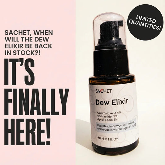 Dew Elixir Serum – Hydrating & Anti-Aging Glow | SACHET Pakistan