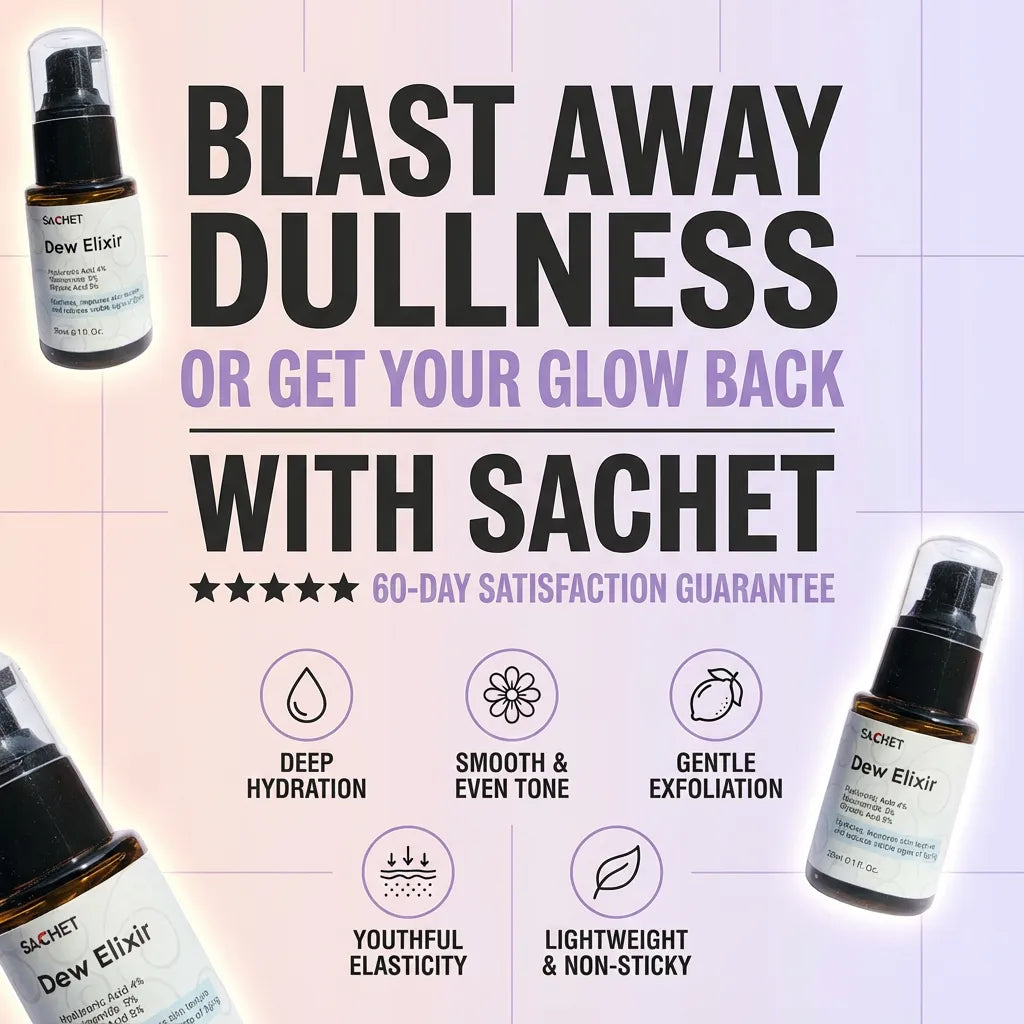 Dew Elixir Serum – Hydrating & Anti-Aging Glow | SACHET Pakistan