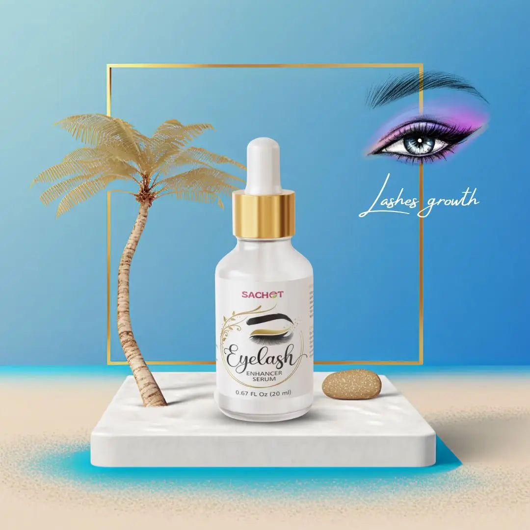 Eye Lashes & Eye Brows Growth Serum | sachetcare.com