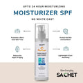 Glow Boost Moisturizer Sunscreen SPF 65 with Niacinamide & Hyaluronic Acid - 100ml | sachetcare.com