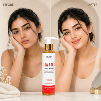 Glow Boost Face Wash | Vitamin C Beads Cleanser in Pakistan