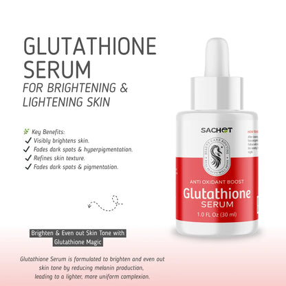 Glutathione Skin Brightening Serum - For a Radiant, Even-Toned You! | sachetcare.com