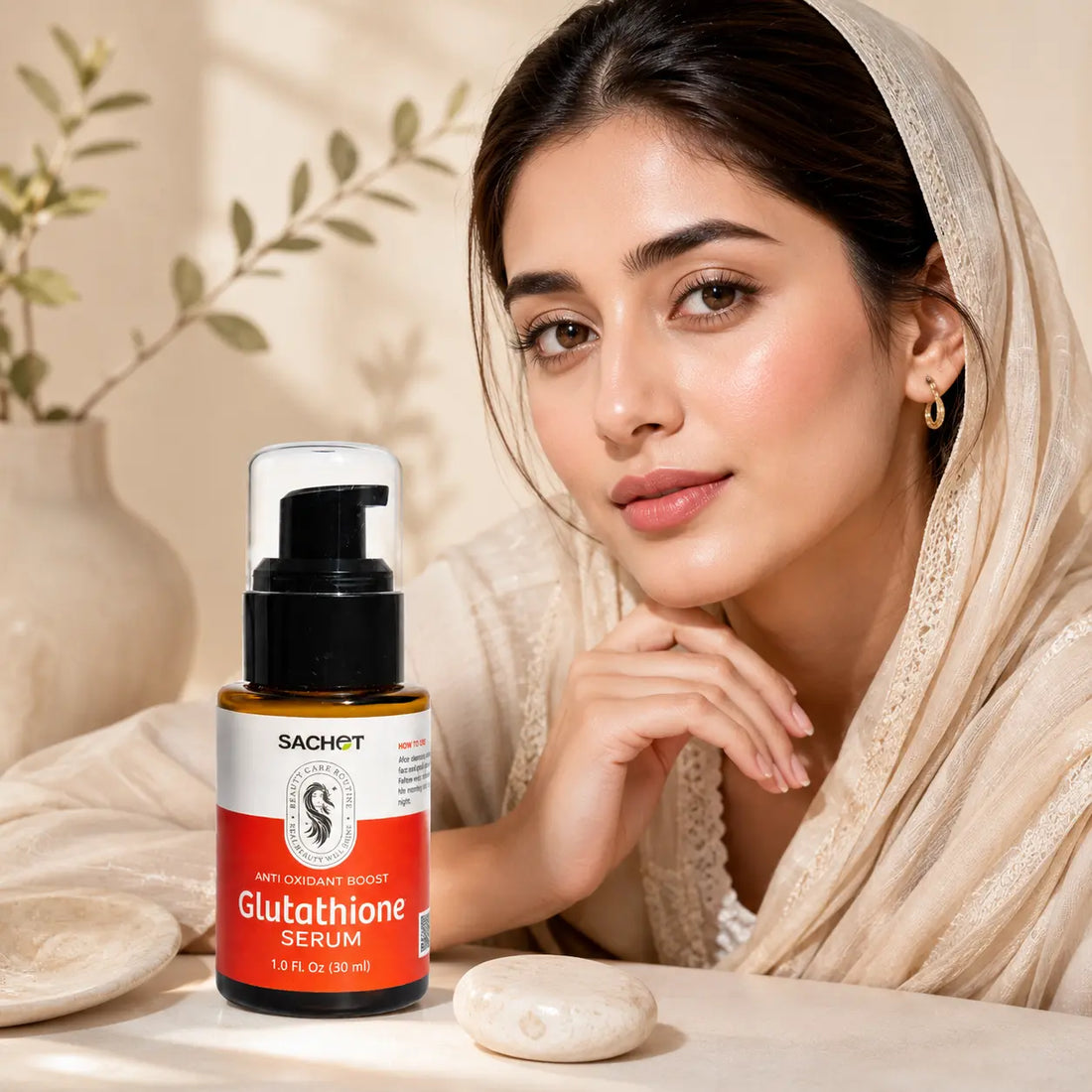 Glutathione Serum in Pakistan for Dull & Uneven Skin | SACHET Glutathione Serum in Pakistan for Dull & Uneven Skin | SACHET