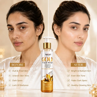 24K Gold Face Wash for Brightening Skin (200ml)