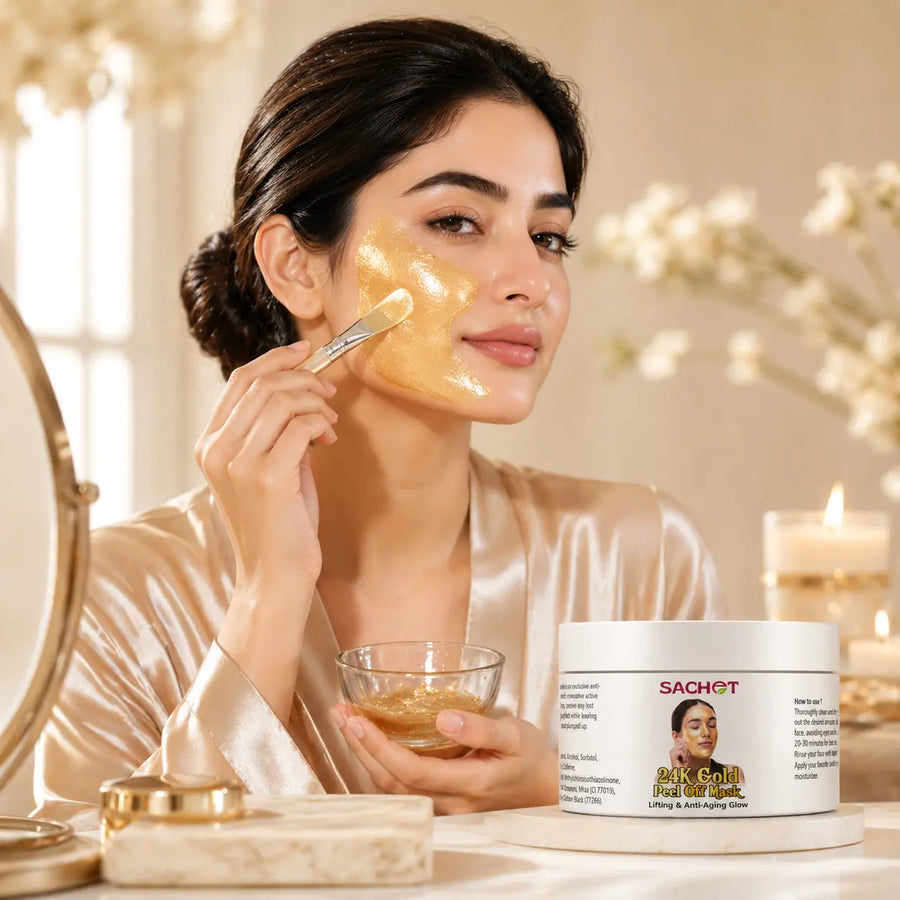 Best 24K Gold Peel Off Mask in Pakistan for Glow & Anti-Aging