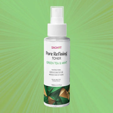 Pore Refining Green Tea & Mint Toner | sachetcare.com