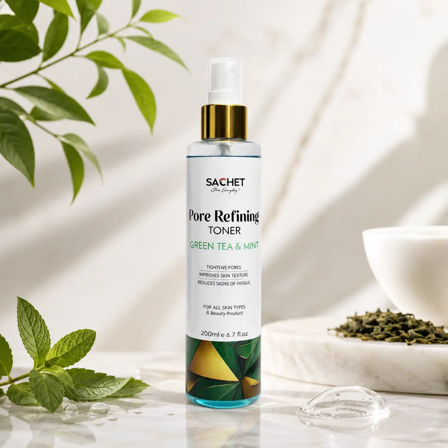 Green Tea Toner in Pakistan – Acne Control & Pore Care | SACHET