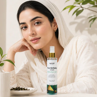 Green Tea Toner in Pakistan – Acne Control & Pore Care | SACHET