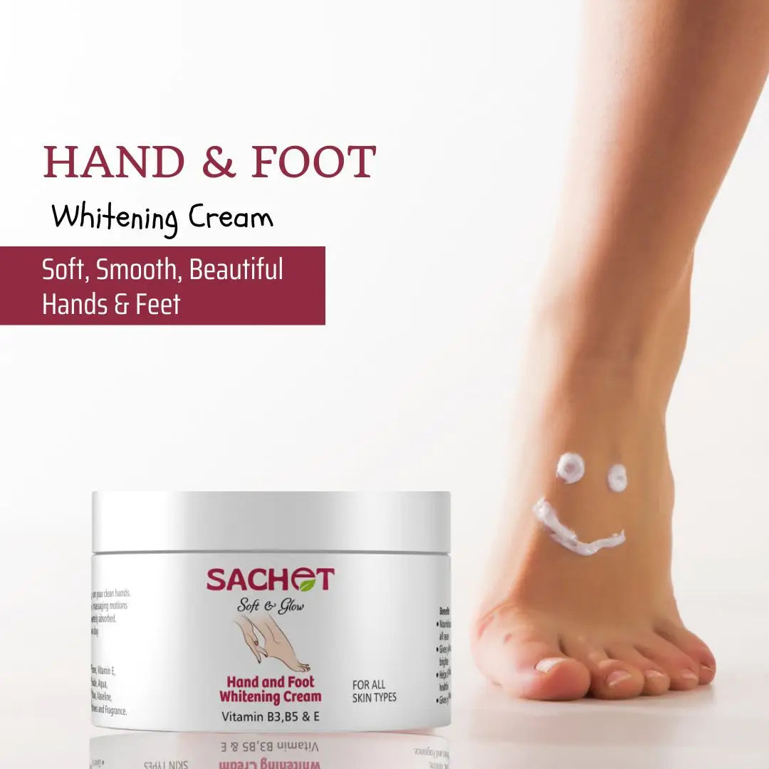 Hand & Foot Cream - Glow & Brightening for Soft, Radiant Skin | sachetcare.com