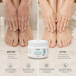 Hand & Foot Cream - Glow & Brightening for Soft, Radiant Skin | sachetcare.com